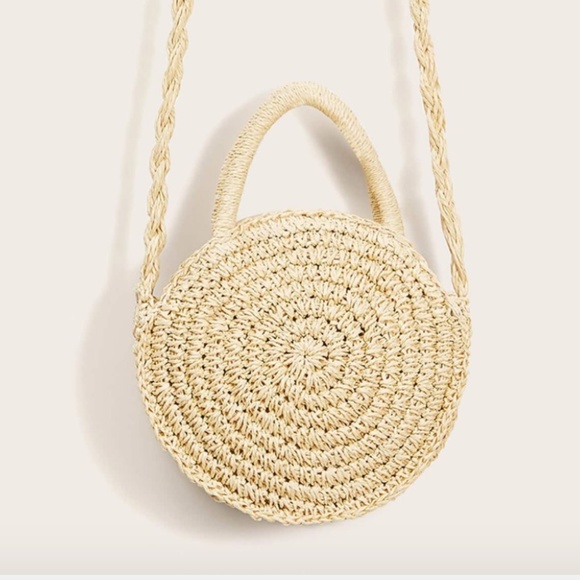 Round Woven Bag - Picture 2 of 7